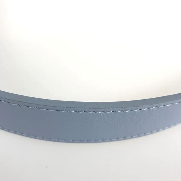 Louis Vuitton On My Side PM Mahina Leather Handbag Blue - Picture 11 of 16